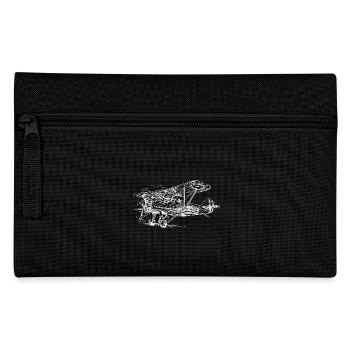 plane - Pencil Case - black - Front