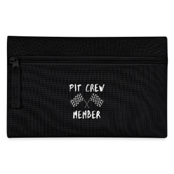 course membre d'équipage Pit idée cadeau voiture - Trousse - noir - Devant