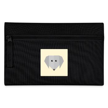 idée cadeau chien Doodle - Trousse - noir - Devant