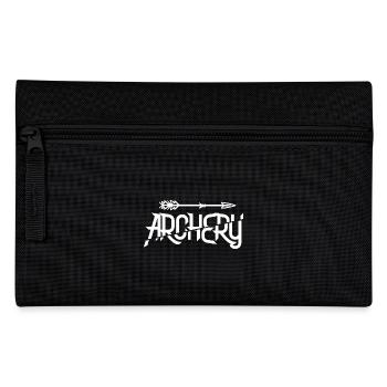 Tir à l'arc Tir à l'arc Archer cadeau - Trousse - noir - Devant