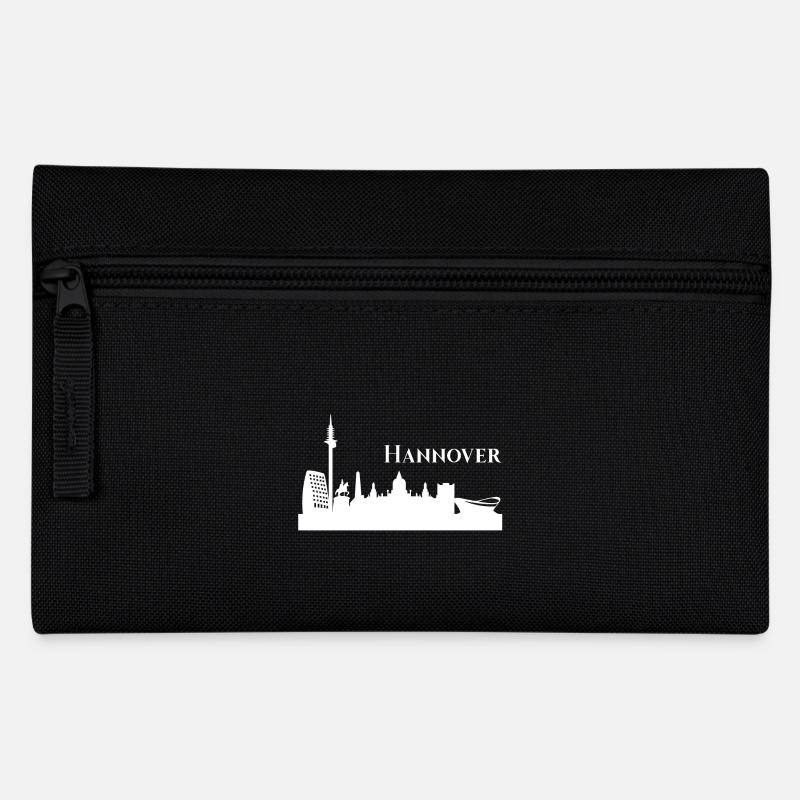 Hannover Skyline - Federtasche - Schwarz