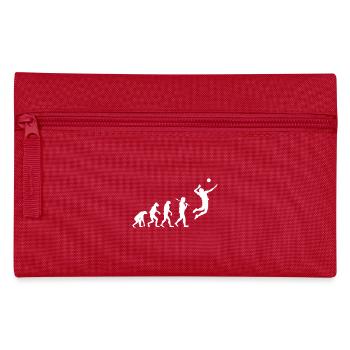 Evolution Volleyball Spieler Geschenk Sport Volley - Federtasche - Rot - Vorne