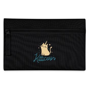 Kitticorn - Cat - Horn - chaton - Unicorn - Trousse - noir - Devant