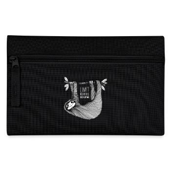 Der faule, tierische, begrenzte Nervenzusammenbruch - Federtasche - Schwarz - Vorne