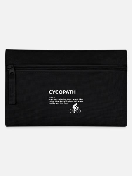 Bike Shirt - CYCOPATH Cool Shirts - Pencil Case - black