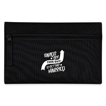 Wedding - Future Groom - Gift - Pencil Case - black - Front