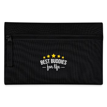 Meilleur Amis Cadeau Amis - Trousse - noir - Devant