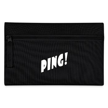 Ping! - Schwarz/Black - Partner/Duo Look - Pong! - Federtasche - Schwarz - Vorne