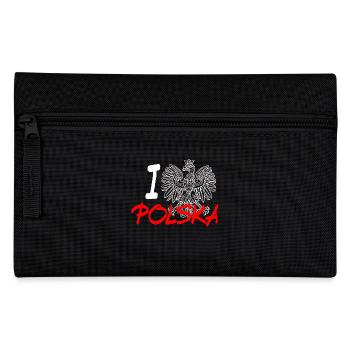 POLSKA - J'aime Polska - Cadeau - Polska - chemise - Trousse - noir - Devant