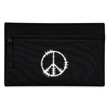 Signes de paix - Trousse - noir - Devant