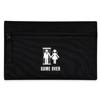Bachelorette party gift witty groom - Pencil Case - black - Front