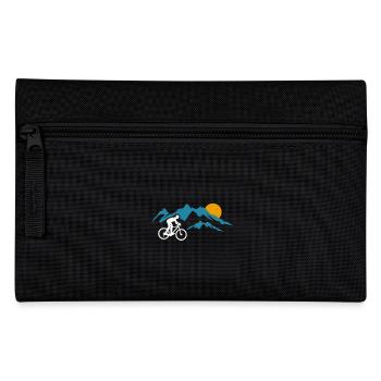Mountain Bike Mountain Mountain Sports Gift Idea - Pencil Case - black - Front