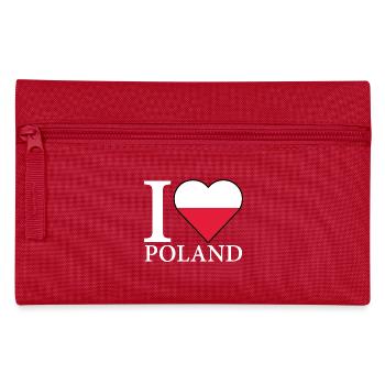 I <3 Poland I love Poland - Pencil Case - red - Front