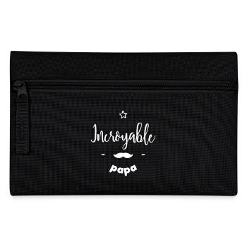 Incroyable papa - Trousse - noir - Devant