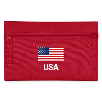 United States - Pencil Case - red - Front