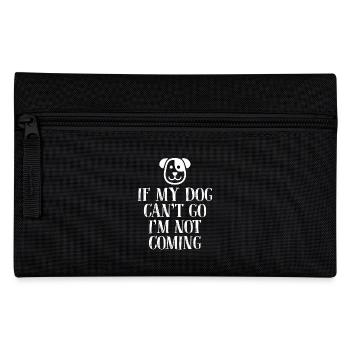 Dog Dogs - Pencil Case - black - Front