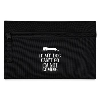 Dogs Dog - Pencil Case - black - Front