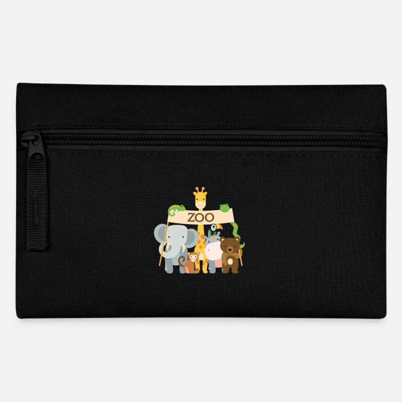 Zoo - Federtasche - Schwarz