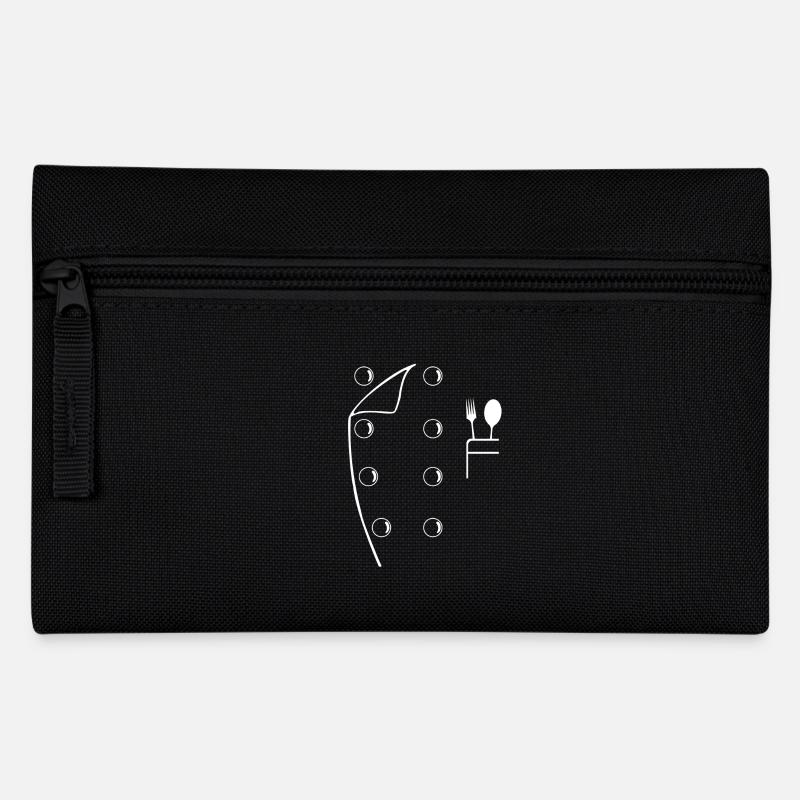 Chef, cuisine, cuisson, gilet, manger, cadeau - Trousse - noir