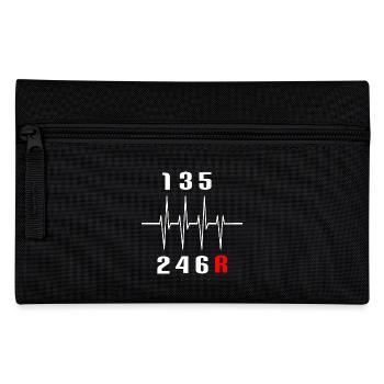 Voiture Gears Manuel Guy Guy cadeau idée cadeau - Trousse - noir - Devant