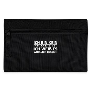 I'm not a smartass, I know it .. - Pencil Case - black - Front