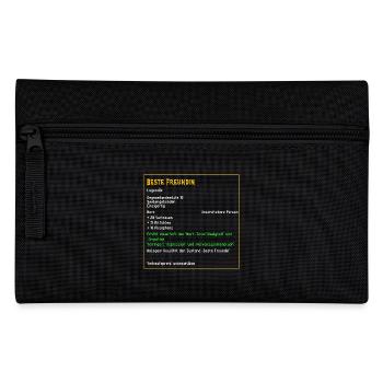 Legendäre Beste Freundin Legendär Held PC Zocken - Federtasche - Schwarz - Vorne