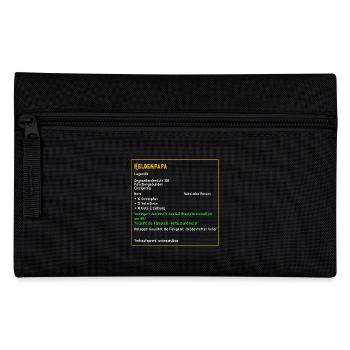 Legendärer Heldenpapa Legendär Papa Vater Eltern - Federtasche - Schwarz - Vorne