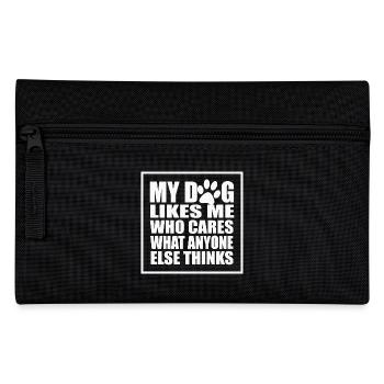 Dog dog énonciations drôles - Trousse - noir - Devant
