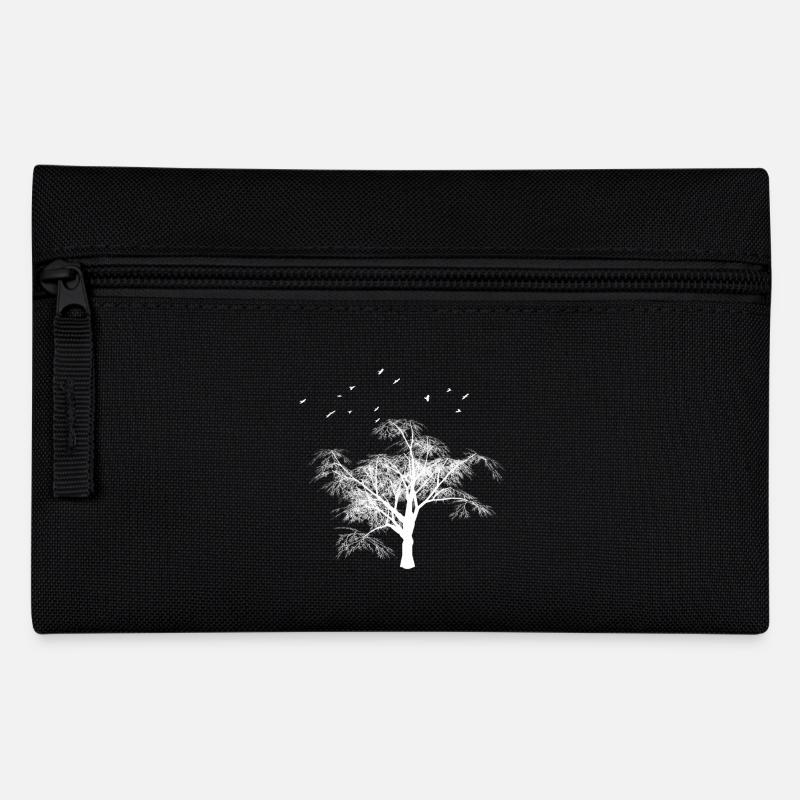 Natur - Federtasche - Schwarz