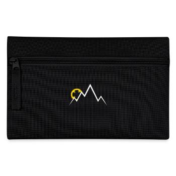 Mountain Bike Sunrise Mountains Gift Sport - Pencil Case - black - Front