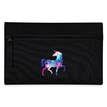 Galaxy Einhorn - Federtasche - Schwarz - Vorne