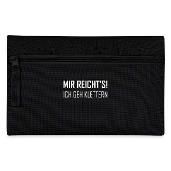 Enough for me I go climbing - Pencil Case - black - Front
