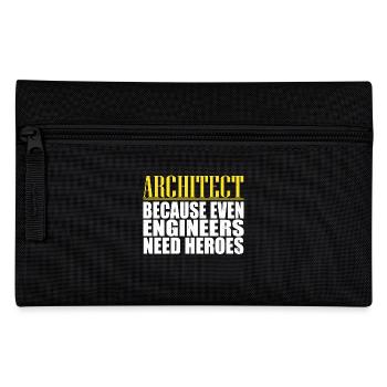 Architekt - Federtasche - Schwarz - Vorne