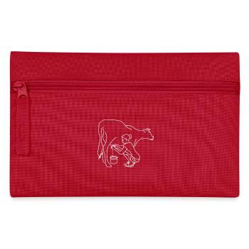 Kuh melken Bauernhof Kühe Stall Geschenkidee Milch - Federtasche - Rot - Vorne