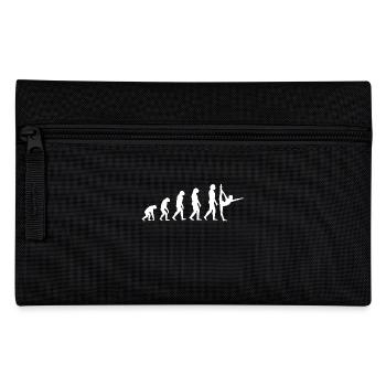 Ballett Evolution Tanzen Silhouette Shirt - Federtasche - Schwarz - Vorne