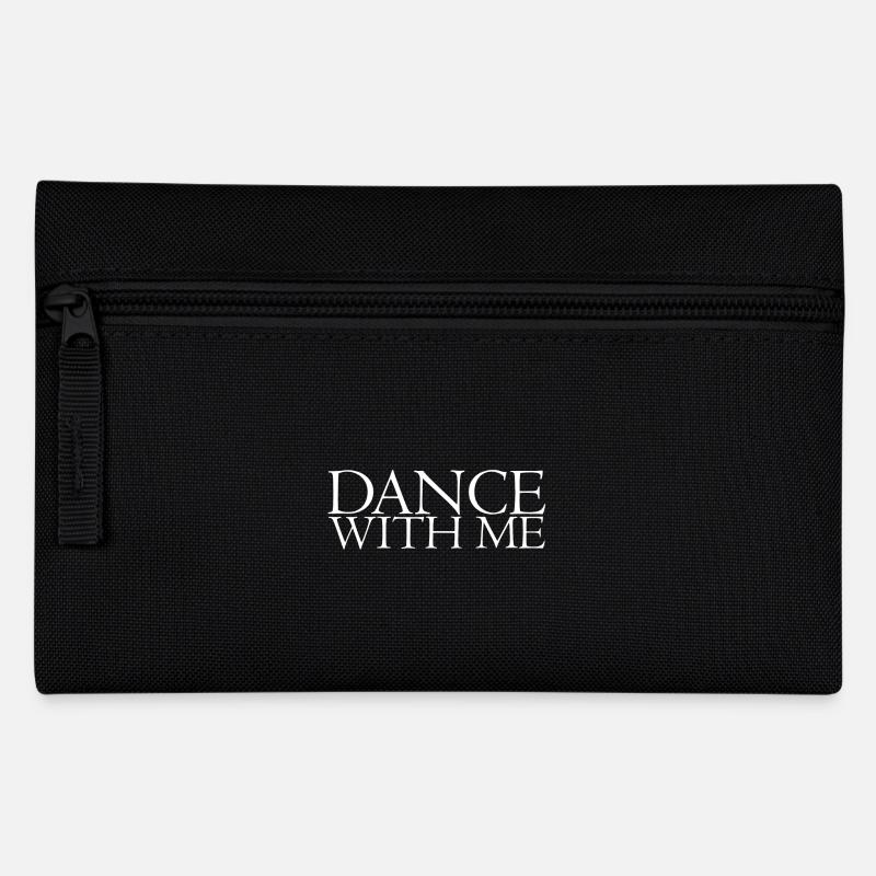 Tanz mit mir Weiß - Pencil Case - black