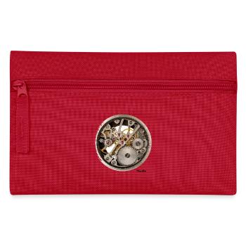 Mouvement Cadran Mécanique Design Chemise - Trousse - rouge - Devant