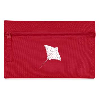 Adler Rochen - Federtasche - Rot - Vorne