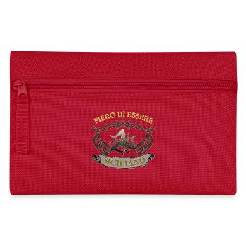 Sicilia Fiero Di Essere Siciliano Italie - Trousse - rouge - Devant