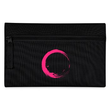 Kreis Design Bürste Pink Rosa Neu - Pencil Case - black - Front