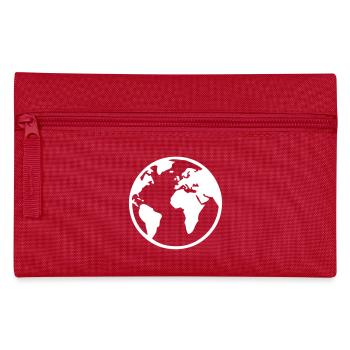 Erde - Federtasche - Rot - Vorne