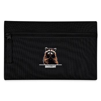 Evil Raccoon for dark clothes - Pencil Case - black - Front