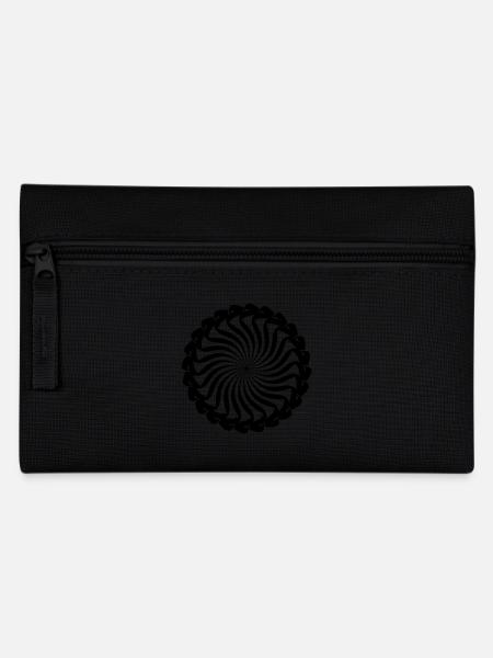islamic arabic typo mim round - Pencil Case - black