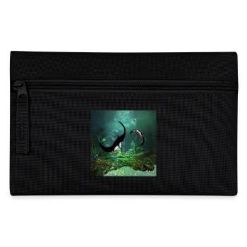 Stunning ray blanket on the low water - Pencil Case - black - Front