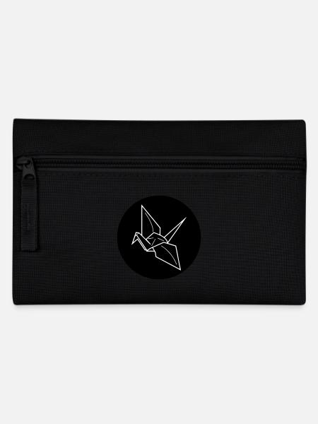 Origami - Federtasche - Schwarz