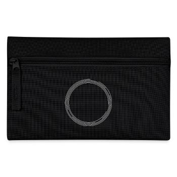 Kreis Linie Kreisform Weiß - Federtasche - Schwarz - Vorne