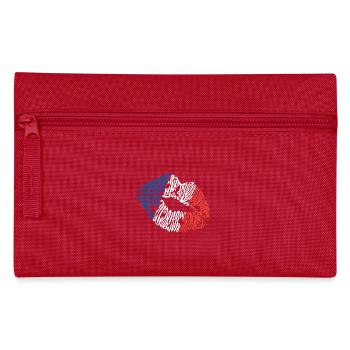 Baiser de France - Trousse - rouge - Devant