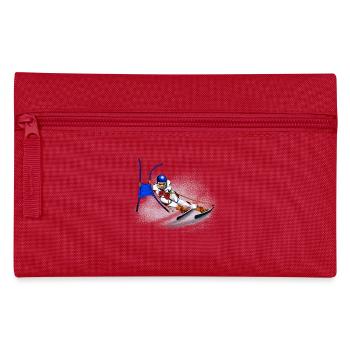 Ski - Federtasche - Rot - Vorne