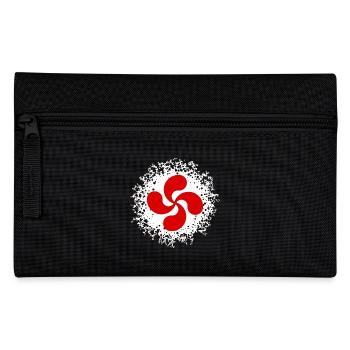 croix basque design 85 - Trousse - noir - Devant