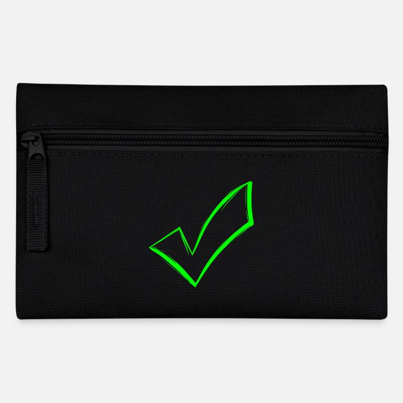 Coche OK icône envoyé - Trousse - noir